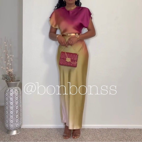 Zara tie dye printed dress - Picture 2 of 10